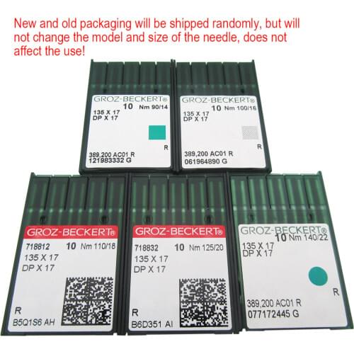 50PCS Groz-Beckert 135X17 DPX17 SY3355 FOR Industrial Walking Foot Machine Needles