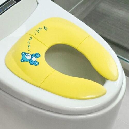 Baby Travel Folding Potty Seat toddler portable Toilet Training seat children urinal cushion children pot chair pad /mat