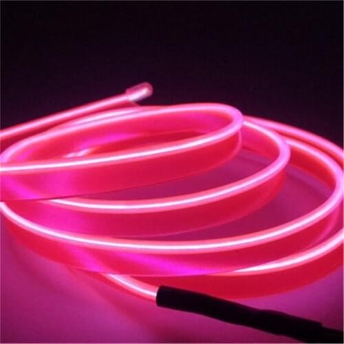 Haoyuehao 1-5m Car decorative lights Driving at night Ambient Light EL cold light line DIY decorative dashboard console door