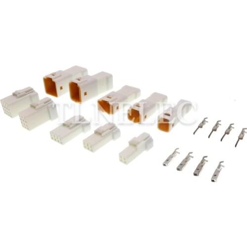 JST JWPF 2P 3P 4P 6P 8P Way Female Male Waterproof Socket Automotive Wire Connector Plug for Benz BMW