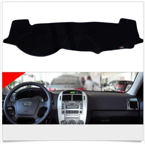 Interior Dashboard Carpet Photophobism Protective Pad Mat For Kia Cerato