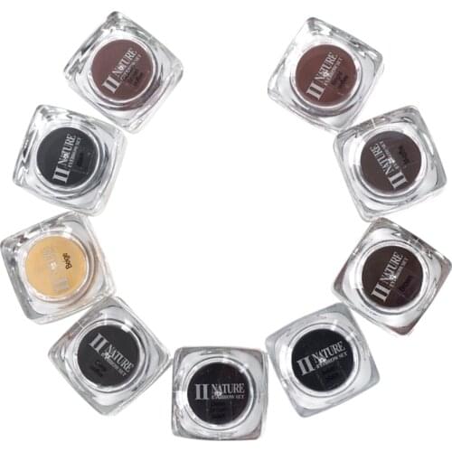 PCD Microblading Pigment Permanent Makeup Eyebrow Tattoo Ink 8Colors/lot Lip Tattoo Pigment