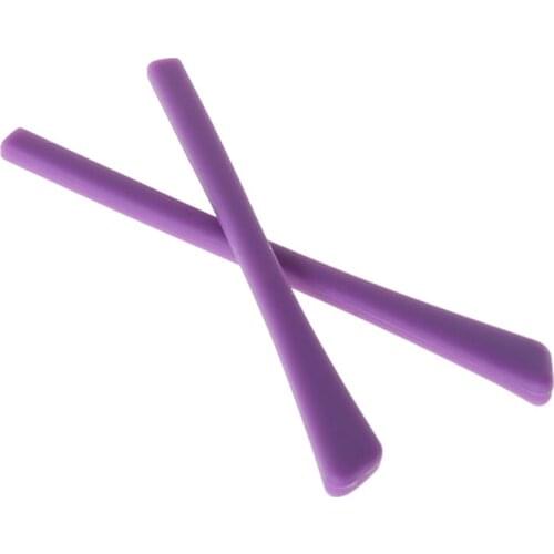 Soft Silicone Anti Slip Eyeglasses Glasses Temple Tips Accessories Square Hole