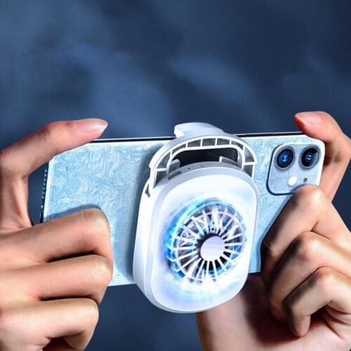 Heat Dissipation Anti-skid ABS mobile phone radiator Cooling Fan Compatibility For Smart Adjustable Fun Cooler For Xiaomi