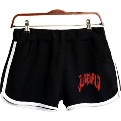 Rapper Juice WRLD Emo trap Song "Lucid Dreams" Hip hop print Women Shorts Clothes Harajuku Ladies Hot Sale Sexy kawaii Shorts