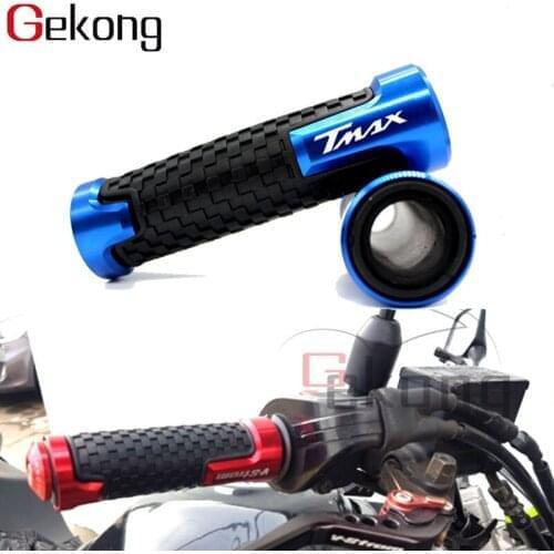 Motorcycle handlebar grips Lastest Product For Yamaha TMAX 500 TMAX500 T-MAX 500 2001-2007 Rubber Hand Grip Bar handlebar grips