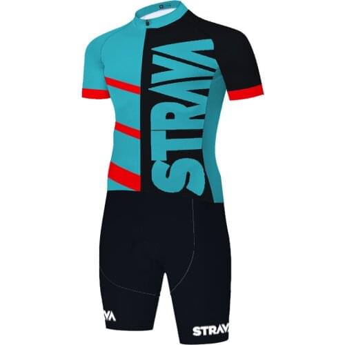 Strava One Piece Skinsuit Ciclistas Macacao Maillot Hombre Radfahren Ausrüstung Jersey Roupa Equipamento Cycling Ciclismo 자전거의류
