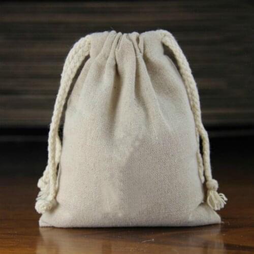 1pc Dice Drawstring Bag Linen Jewelry Storage Bag Tarot Cards Bag Gift Bag Portable Outdoor Travel Board Game Packaging Bag