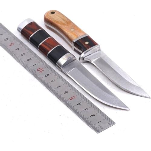 Survival Tactical Knife Fixed Blade Hunting Knife Pocket Outdoor Camping Knives EDC Multi Tools Wood Defense Rescue Multitool