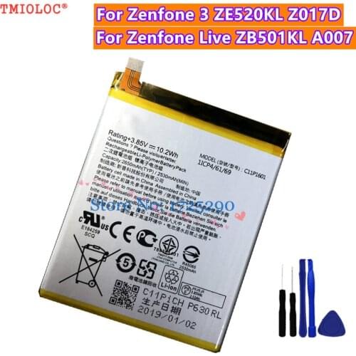 TMIOLOC Asus ZenFone Live Batteries