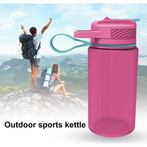 1L/2L outdoor water cup pure soft silicone foldable and airtight fitness sports bottle with straw travel creative supplies