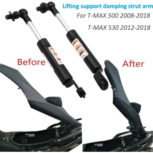 2pcs Front Hood Lift Support Shock Strut Arm For Yamaha T MAX TMAX 500 530 2009 T-MAX 530 2016