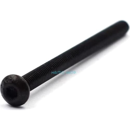 20pcs M3x40mm Metric Thread SHCS Black Head Hex Socket Cap Screw Alloy Steel Button Allen Bolt