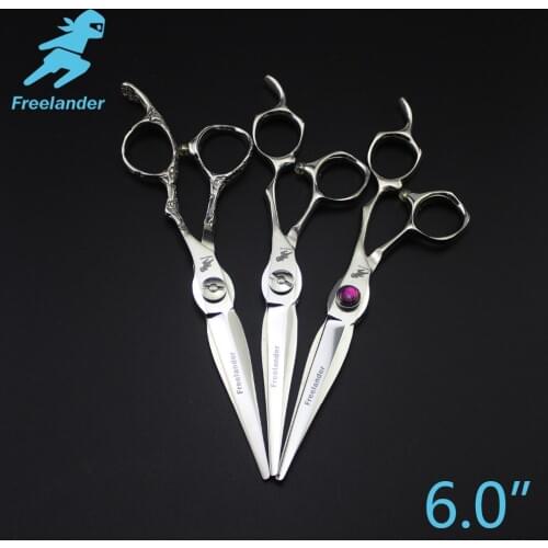 "6.0in. Freelander Retro Style Profissional Hairdressing Scissors Hair Cutting Scissors Set Barber Shears Stainless Steel Type"