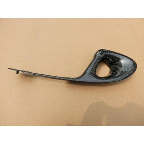 Car Styling Carbon Fiber CF Auto Part For 1992-1997 RX7 FD3S RHD Inner Door Handle Replacement LHS (Left Hand Side)