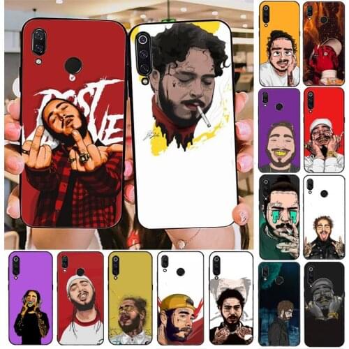 Post Malone Phone Case For Redmi note 8Pro 8T 6Pro 6A 9 Redmi 8 7 7A note 5 5A note 7 case