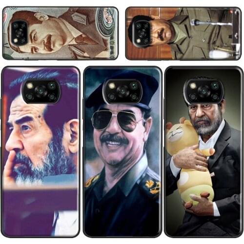 Saddam Hussein Iraq Arabic Case For Xiaomi Redmi Note 9 7 8 Pro A 9C 8T 9S Mi Note 10 Lite Ultra 9T POCO X3 F2 Pro
