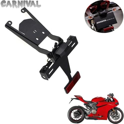 For DUCATI Panigale 899 959 1199 1299 Tidy tail wing desilter alignment plate LED lamp tool rack