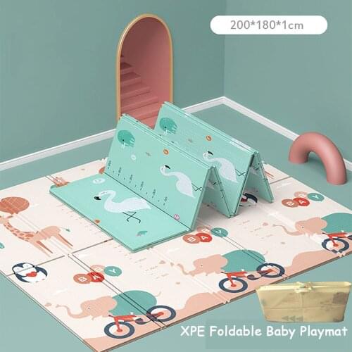 Play Mat Foldable XPE Puzzle Toys Kids Rug 1cm Thickness Crawling Pad Childrens Educational Mats For Toddler Games Activity