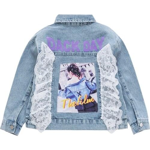 KLFLGD Spring Jackets For Girls