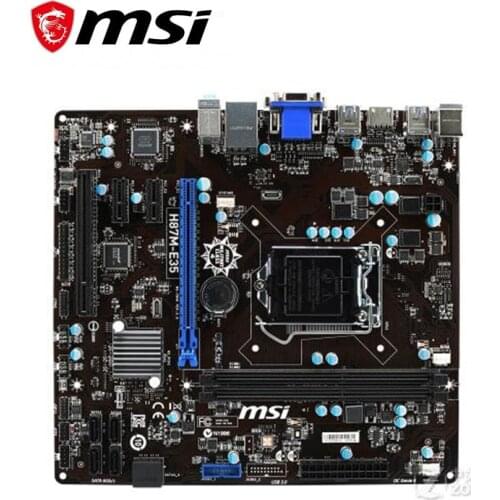 For MSI ZH87-G41 PC Mate Motherboard LGA 1150 DDR3 For Intel H87 H87M Desktop Mainboard SATA III USB3.0 PCI-E X16 3.0 Used