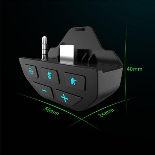 Mini Sound Enhancer Stereo Headset Adapter for XBOX One Wireless Gamepad Game Controller Accessories With 3.5mm Headphone Jack
