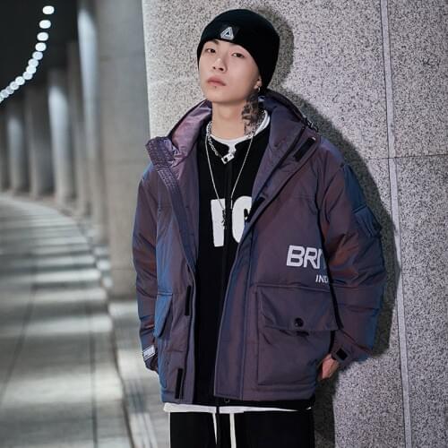 2020 Mens Down Jacket Light and Casual Senior Fashion Keep Warm Padded Down Jacket Winter Cotton-Padded Jacket