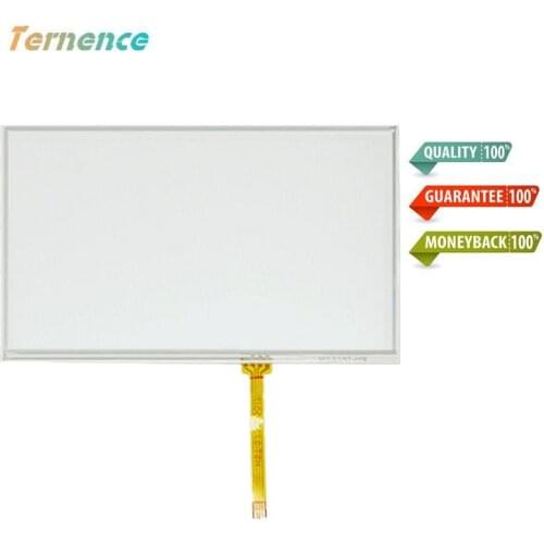 New 6 inch 4 wire Resistive Touch Screen Digitizer Glass 145x85mm Panel Car DVD GPS Screen touch panel Glass Free shipping