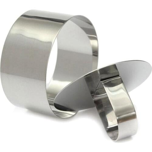 Mould For Salad Baking Dish Diy Bakeware Tools Cupcake Mold Salad Dessert Die Mousse Ring Cake Cheese Tool Steel Mold for Baking