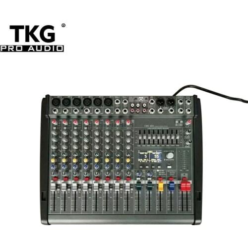 TKG CMS600 CMS600 with Plastic cover performance stage sound audio speaker 6 channel professional mixing console mixer audio