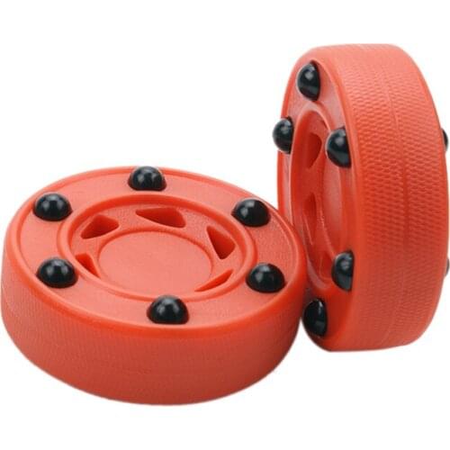 Roller Hockey Durable ABS High-density Good Quality Practice Puck Perfectly Balance For Ice Inline Street Roller Hockey Training