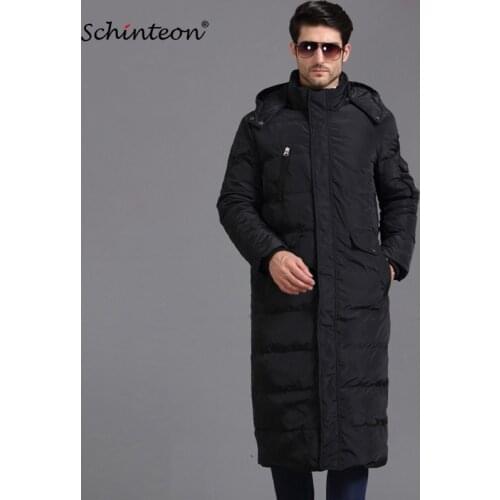 Мужские длинные пуховики Schinteon China At AliExpress