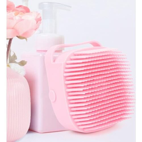 Bath Brush Silicone Massage Scrubber Multifunction Bathroom For Babies Body Cleaning Skin Exfoliating Scrubbing Tool for Home