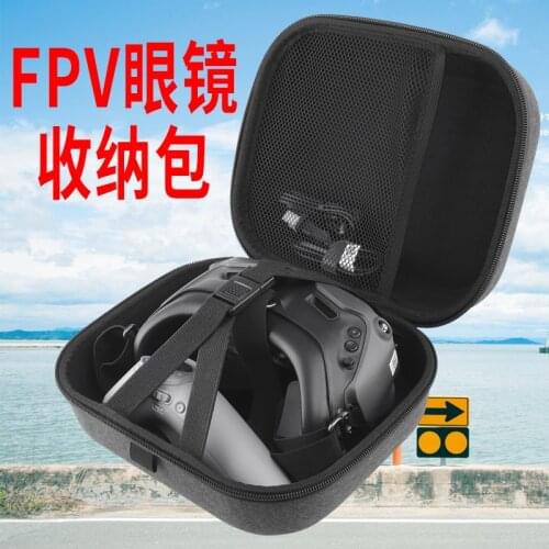 Set Storage Bag, Carrying Case, Protection Box, VR Glasses Accessories, Handbag, Suitable For DJI FPV Glasses v2