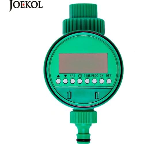 LCD Display Automatic Intelligent Electronic Garden Water Timer Rubber Irrigation Sprinkler Control Gasket Design Watering Timer