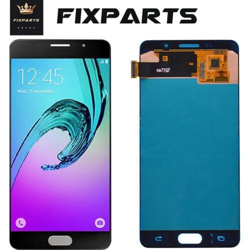 Super AMOLED For SAMSUNG GALAXY A5 2016 A510 LCD Display Touch Screen Digitizer Assembly Replacement For 5.2" SAMSUNG A510 LCD