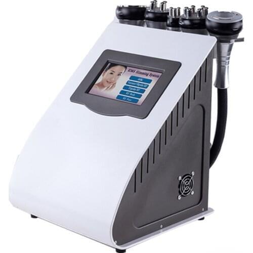 Slimming Ultrasonic Liposuction Cellulite Reduction 40K Cavitation Multipolar RF Vacuum Slimming Machine Face Skin Lifting