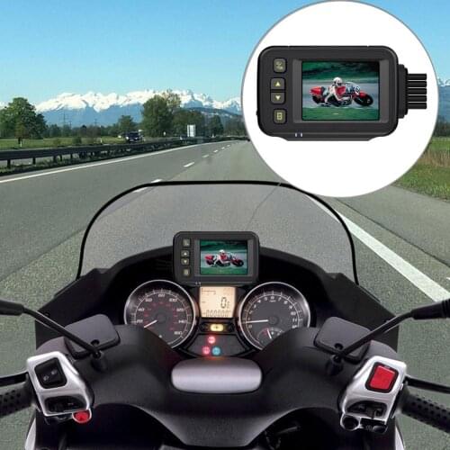 Motorcycle Driving Recorder Dash Cam HD Whole Body Waterproof Driving Recorder Cycle Video Cycling Recorder Dual 720P Camera