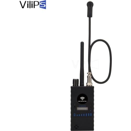 Vilips Anti Spy RF Detector,High Sensitivity Wireless Bug Detector for GPS Tracking GSM Listening Device Finder Radio Scanner