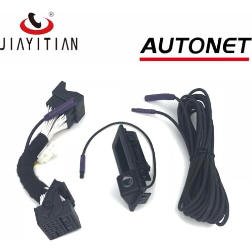 JIAYITIAN High Quality Reversing Dynamic Trajectory Camera For Skoda For VW For Audi Without Damage Install