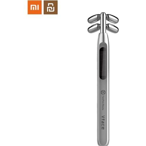 Xiaomi Youpin Vface Microcurrent Face Massage Devices Radio Frequency Thermage Face Lifting Device V-shaped All Metal Material