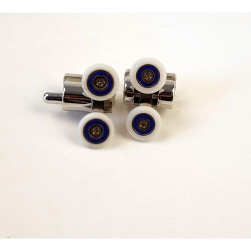 Yj-19 double high zinc alloy spring, two down, you two, wheel shower, pulley, room accessories