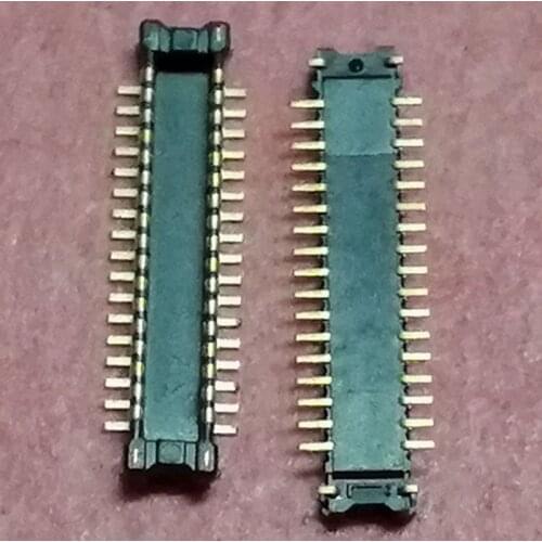 1pcs Lcd Display Screen Flex Cable FPC Connector For Samsung Galaxy A20 A205 A205F A40S A3050 A3058 A407F Plug On Board 34 pin