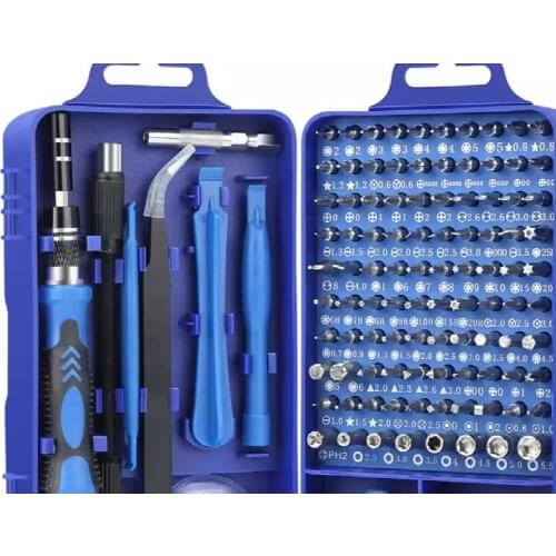 115 In 1 Multi-functional Unlock Hand Kit Precision Bits Cell Phone Repair For iphone Screwdriver Mobile Repairing Tools