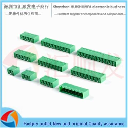 5pcs!!! KF2EDGVC-5.08-2/3/4/5/6/7-12P straight pin socket sealing 5.08mm pitch terminal block