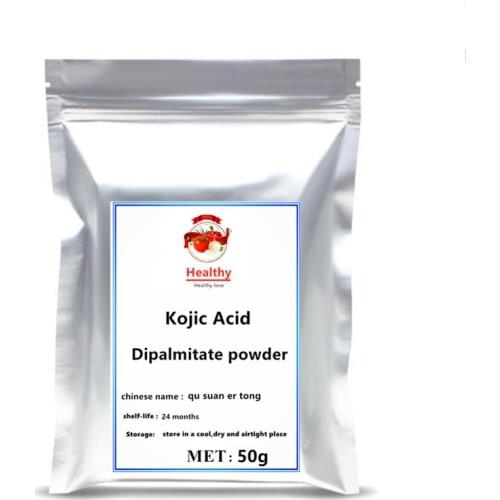 99% Kojic Acid Dipalmitate powder cosmetic grade (kad) Whitening skin, sunscreen and freckle removing Serum Soap
