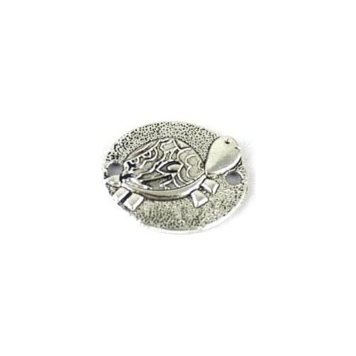 FREE SHIPPING 450PCS Tibetan silver Turtle Oval Link A13703