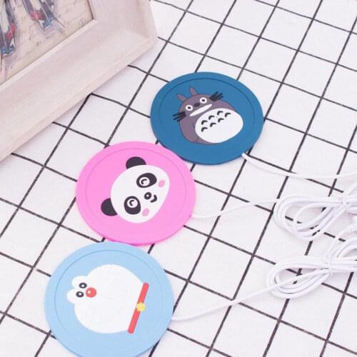 Household Useful USB Insulation Coaster Heater Heat Insulation electric multifunction Coffee Cup Mug Mat Pad Home Accessories