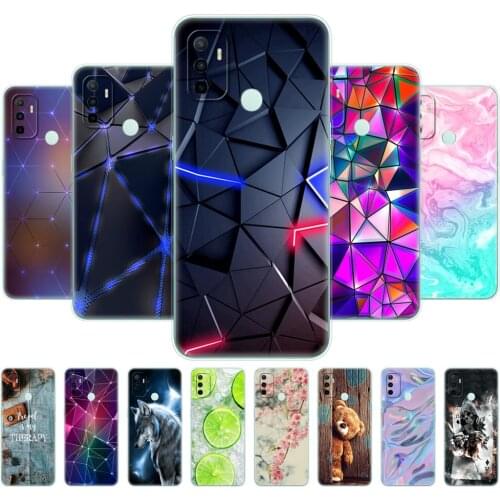 For OPPO A53 Case 2020 Silicon Soft TPU Phone Cover for OPPO A53S A32 Case Bumper OPPOA53 A 53 6.5" Fundas CPH2127 CPH2135 Etui