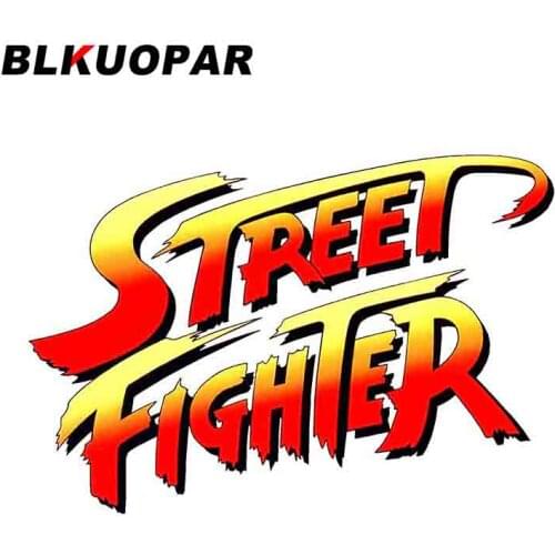 EARLFAMILY 13cm x 8.9cm Car Stickers for Street Tournament King of Fighters Funny Car Decal DIY Occlusion Scratch Waterproof